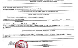 ПРОПИСКА ПО МЕСТУ ЖИТЕЛЬСТВА
